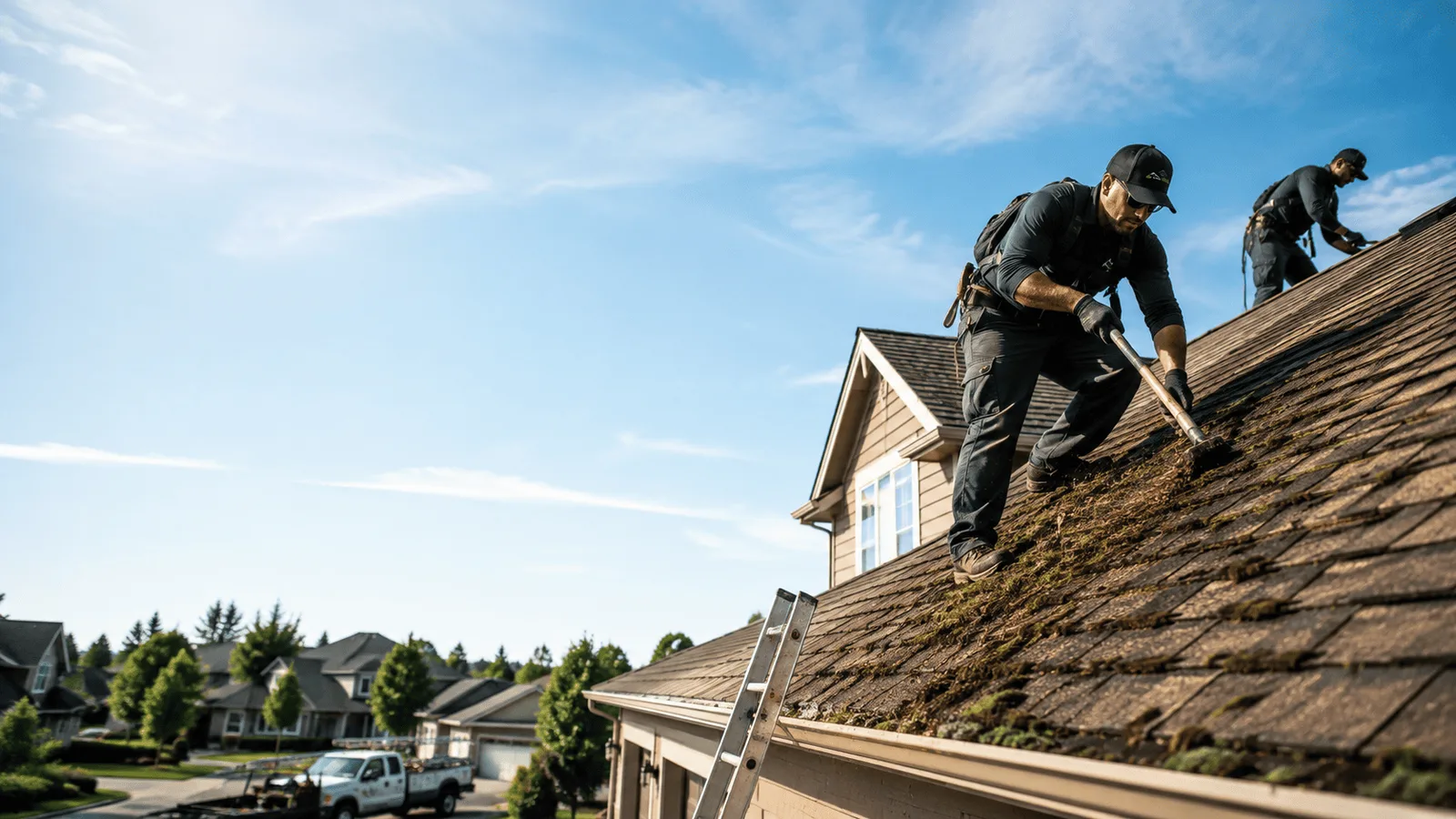 Roof Moss Removal in Rosedale, VA near me